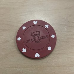 Shady Akers BBQ - Drink token