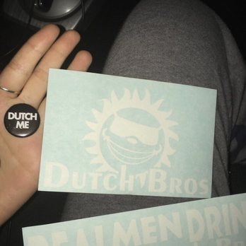 Dutch Bros Coffee - Free stickers and pins offered today! - Coffee & Tea Near Me - Carmichael, California Dutch Bros Coffee - Free stickers and pins offered today! - Coffee & Tea Near Me - Carmichael, California