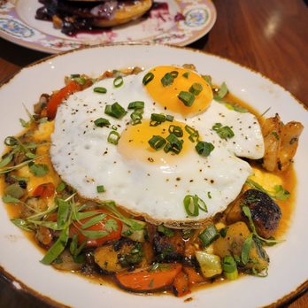 Unconventional Diner - Shrimp and grits (comes with eggs) - Breakfast & Brunch Near Me - Washington, DC, District of Columbia