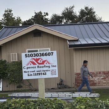 C Perez Roofing - Roof during installation - Roofing Near Me C Perez Roofing - Roof during installation - Roofing Near Me