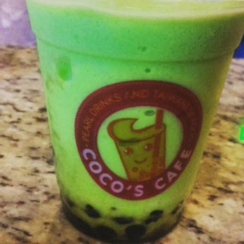 CoCo's Cafe - Honeydew slushie - Taiwanese Near Me - Austin, Texas