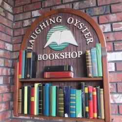 Laughing Oyster Book Shop - At the front door