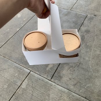 Caffè Nero - I got 2 Creamy Tomato soups! - Coffee & Tea Near Me - Boston, Massachusetts