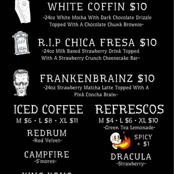 Sinfull Sweets - Menu (9/22) - Coffee & Tea Near Me - Indio, California Sinfull Sweets - Menu (9/22) - Coffee & Tea Near Me - Indio, California