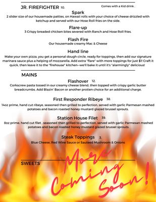Menu photo 5 Backdraft Bar & Grill Bonsall, CA