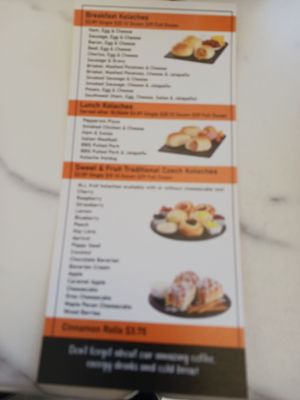 Menu photo 7 The Kolache Cafe Mesa, AZ