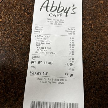 Abby's Cafe Yucaipa - Cafes Near Me - Yucaipa, California Abby's Cafe Yucaipa - Cafes Near Me - Yucaipa, California