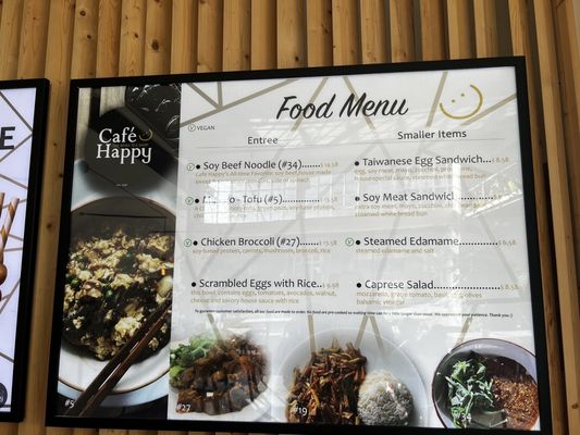 Menu photo 3 Cafe Happy Seattle, WA Menu photo 3 Cafe Happy Seattle, WA