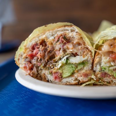 Photo of Oscars Mexican Seafood - San Diego, CA, US. Torta De Oscar