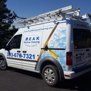 Peak Window Cleaning - Peak Window Cleaning van - Window Washing Near Me - Evergreen, Colorado Peak Window Cleaning - Peak Window Cleaning van - Window Washing Near Me - Evergreen, Colorado