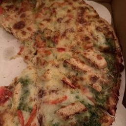 Pesto Chicken Pizza