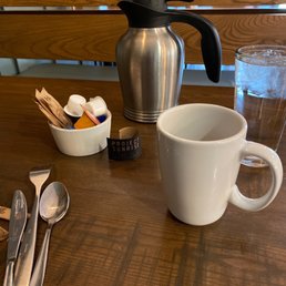A pot of coffee is a a nice way to start the morning. A pot of coffee is a a nice way to start the morning.