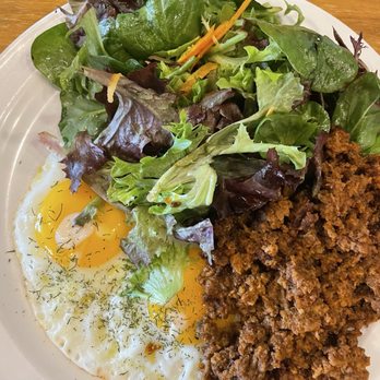 Egghead Cafe - 2/1/26 Chorizo Brekky - Coffee & Tea Near Me - Honolulu, Hawaii