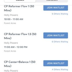 Club Pilates - Credits expire each month/don't have enough classes to use up the ones you buy. TOTAL SCAM