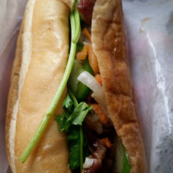 Pho Thang Cafe - Bang Mi Thit Nuong to go for $4.95, delicious! - Vietnamese Near Me - Cleveland, Ohio