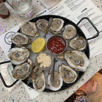 Hook & Barrel - Raw Oysters $1 each at happy hour - Seafood Near Me - Myrtle Beach, South Carolina