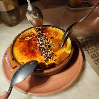 Mirate - mezcal flan brulee - Mexican Near Me - Los Angeles, California