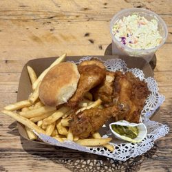 Honey's Kettle Fried Chicken - 4 Piece Chicken Meals + Honeys Own Fresh Coleslaw