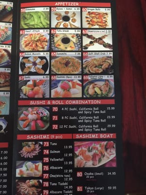 Menu photo 5 Ichiban Sushi Bakersfield, CA Menu photo 5 Ichiban Sushi Bakersfield, CA