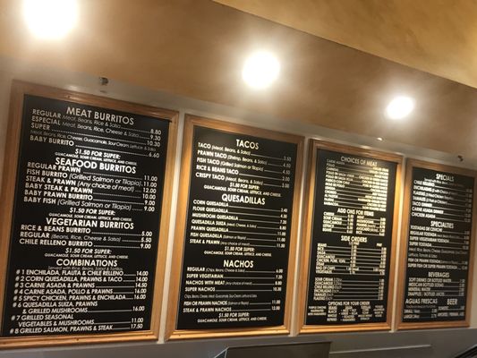 Menu photo 5 La Corneta Taqueria Burlingame, CA