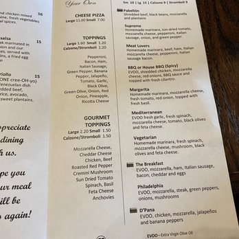 Leonore Restaurant  - Menu - Italian Near Me - Salem, Virginia