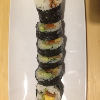 Hinoki Sushi - Custom vegan roll made by Oscar! Amazing - Sushi Bars Near Me - Reno, Nevada Hinoki Sushi - Custom vegan roll made by Oscar! Amazing - Sushi Bars Near Me - Reno, Nevada