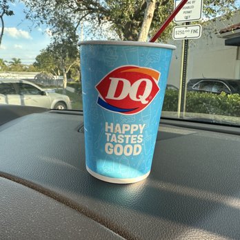DQ / Orange Julius Store - a cup of happy tastes good - Fast Food Near Me - West Palm Beach, Florida