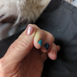 Cuticles.. that should have been removed..