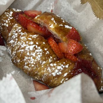 Sweeteria - Strawberry Croissant - Desserts Near Me - Silver Spring, Maryland