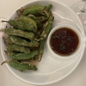 Bloom - Crispy shishito peppers - New American Near Me - Verona, New Jersey