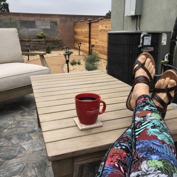 Ashley Store - Coffee and the quiet sounds of nature! - Furniture Stores Near Me - Santa Ana, California