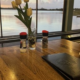 Fake flowers just looked cheap. But that view!!!!