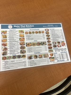 Menu photo 8 Malai Thai Kitchen Wahiawa, HI Menu photo 8 Malai Thai Kitchen Wahiawa, HI