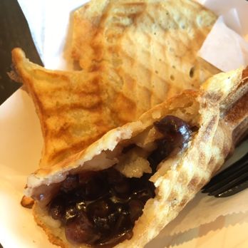 Cafe Orange - Korean waffle 06.30.2017 - Desserts Near Me - Garden Grove, California