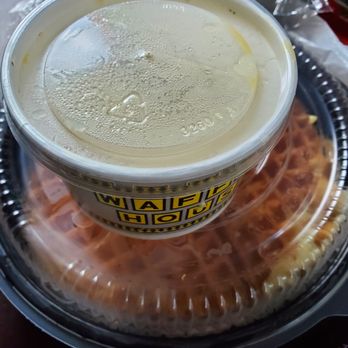Waffle House - a cup of coffee and waffles - Breakfast & Brunch Near Me - Raleigh, North Carolina