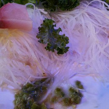 Sake Sushi - Course wasabi sauce at the bottom. Finished the sashimi plate in one sweep. - Sushi Bars Near Me - Wildomar, California Sake Sushi - Course wasabi sauce at the bottom. Finished the sashimi plate in one sweep. - Sushi Bars Near Me - Wildomar, California