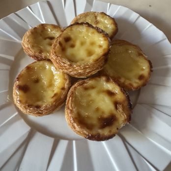 Petiscos - Pastel de Nata- Unreal crispy exterior with a nice soft filling in the middle - Portuguese Near Me - San Jose, California Petiscos - Pastel de Nata- Unreal crispy exterior with a nice soft filling in the middle - Portuguese Near Me - San Jose, California