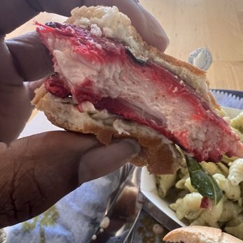 Spotted Salamander Catering - Char Siu Chicken Sandwich - Southern Near Me - Columbia, South Carolina Spotted Salamander Catering - Char Siu Chicken Sandwich - Southern Near Me - Columbia, South Carolina