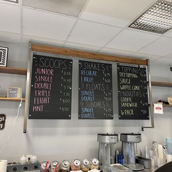 Milk & Sugar Creamery - Menu August 2023 - Desserts Near Me - Tracy, California