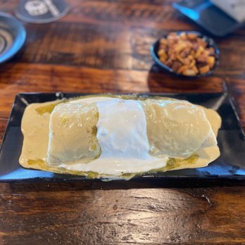 Food + Beer - Breakfast Chicken Burrito - Burgers Near Me - Venice, Florida Food + Beer - Breakfast Chicken Burrito - Burgers Near Me - Venice, Florida