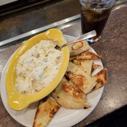 The Corner Bistro - Artichoke Dip and Naan
