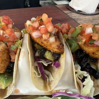 Bongos Botanical Beer Garden - Fish tacos. - Caribbean Near Me - Marathon, Florida Bongos Botanical Beer Garden - Fish tacos. - Caribbean Near Me - Marathon, Florida