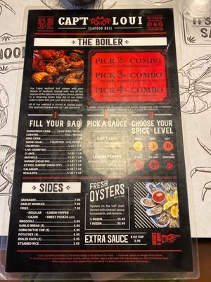 Menu photo 2 Cap't Loui Seafood Boil Los Angeles, CA