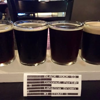 Maui Brewing - 4 taste-tester (all porters & stouts) - Brewpubs Near Me - Lahaina, Hawaii Maui Brewing - 4 taste-tester (all porters & stouts) - Brewpubs Near Me - Lahaina, Hawaii