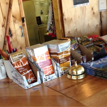 Bistro On Bennett - Organic chocolate bars for the trip home - Cafes Near Me - Carcross, Yukon