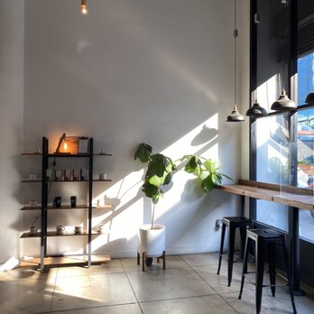 Sharp Specialty Coffee - Beautiful interior at the front of the store - Coffee & Tea Near Me - Los Angeles, California