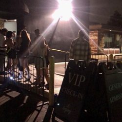 Legacy Nightclub and Lounge - Outside entrance - line can get long, better if you can get a table for the VIP experience (no wait)