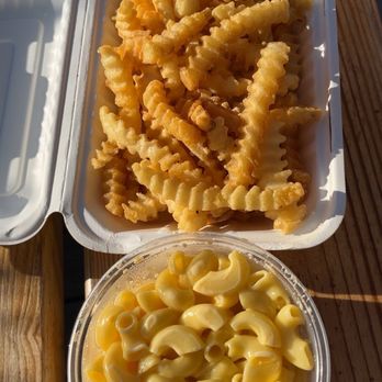 Smoke Queen Barbecue - Sides of Shells & Cheese and Tallow Fries - Barbeque Near Me - Garden Grove, California Smoke Queen Barbecue - Sides of Shells & Cheese and Tallow Fries - Barbeque Near Me - Garden Grove, California