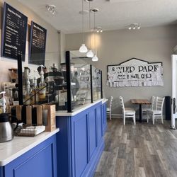 Sayler Park Coffee - Counter and order area