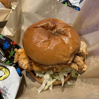 Good Day Cafe - a chicken sandwich and chips - Sandwiches Near Me - Oxford, Mississippi